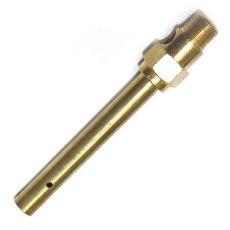 Interstate Pneumatics OSHA Compliant Standard 3 Inch Brass Safety Extension Tip For Air Blow Gun BXS03